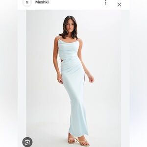 Meshki light blue dress